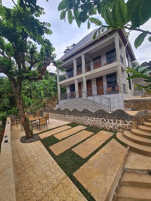 Fassade der Unterkunft