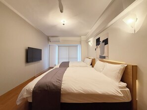 1 chambre, fer et planche à repasser, Wi-Fi gratuit