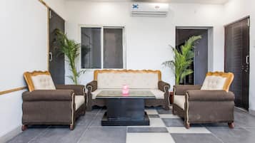 Sala de estar en el lobby