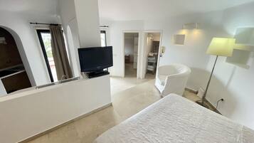 1 soverom og sengetøy