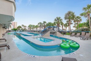 Indoor pool - Vermosa by StayMareni - Oceanfront Suite (Myrtle Beach)