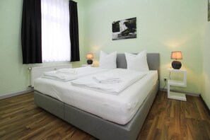 3 bedrooms, individually furnished