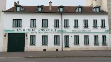 Voorkant van accommodatie