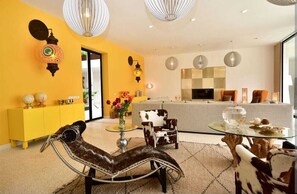 Living area - Luxury villa Marrakech Kasbah Art Deco (Marrakech)