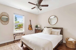 4 bedrooms, iron/ironing board, travel crib, WiFi