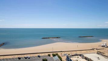 Aan het strand