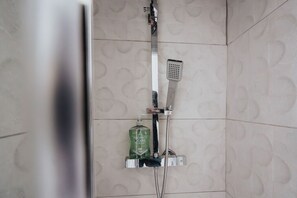 Hair dryer, towels