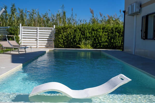 Piscine chauffée