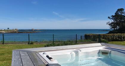 Magnífica villa con los pies en el agua