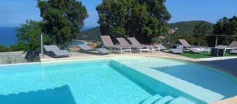 Villa "Gecko" private pool sea view, beach 700 m - Favone (Corse du sud)