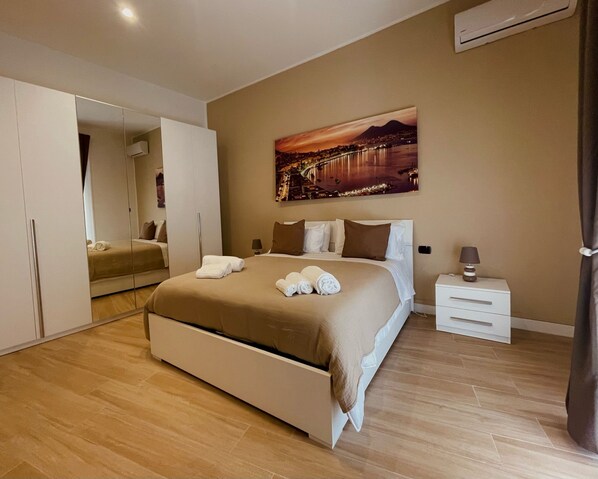 1 soverom, strykejern/-brett, reiseseng for barn og wi-fi (inkludert)