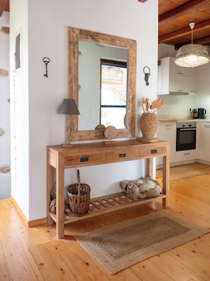 House, Sea View | Private kitchen | Espresso maker, electric kettle, highchair, dining tables