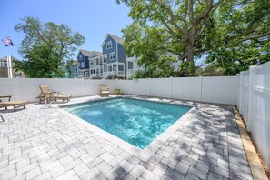 Pool - Walk to the Beach 7 BR Beach House with Private Pool! - Schedule Sea (Surfside Beach)
