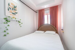 2 makuuhuonetta, ilmainen Wi-Fi, vuodevaatteet