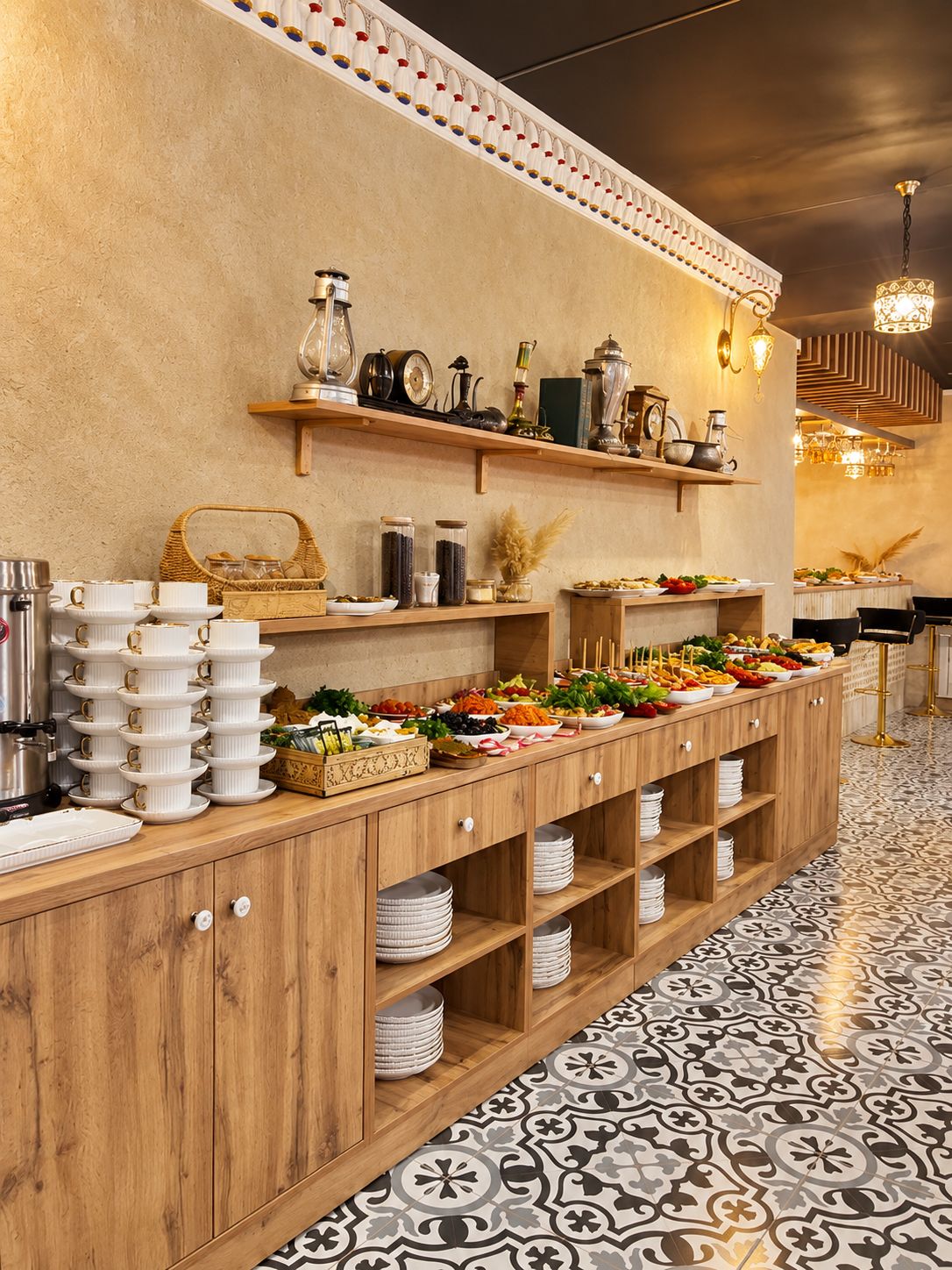 Breakfast buffet