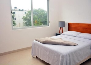 2 bedrooms, iron/ironing board, travel crib, WiFi