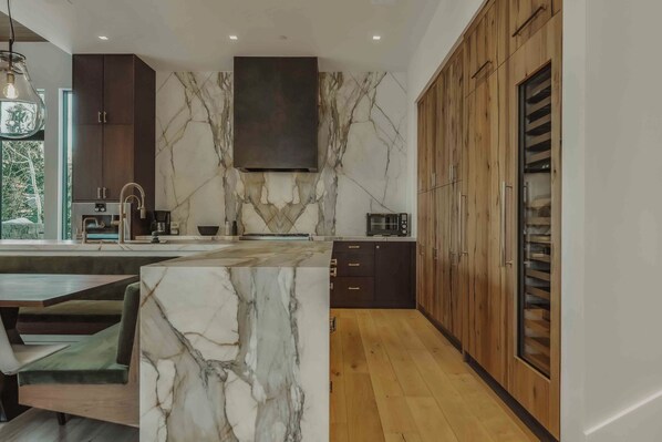 Kitchen - Winter - Luxe Mountain Retreat by InvitedHome | Hot Tub, Fireplace (Vail)