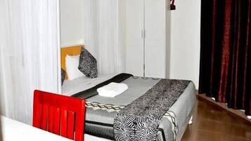 Desk, laptop workspace, free WiFi