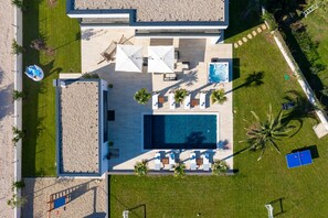 A heated pool - Villa Quercus ZadarVillas (Briševo)