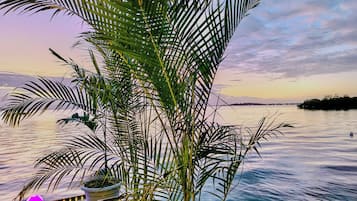 Blick von der Unterkunft