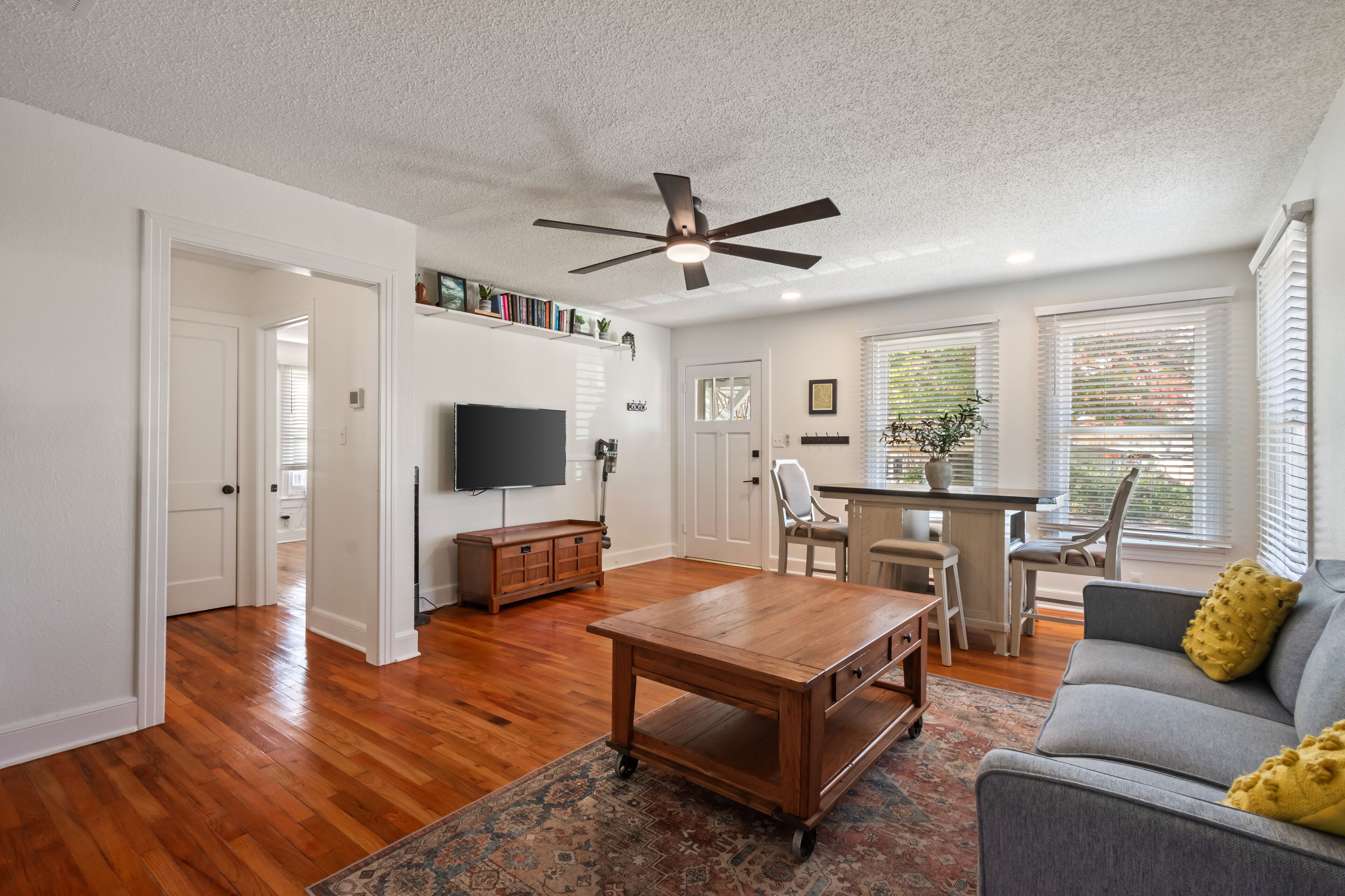 Smart-tv och böcker