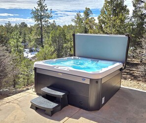 Bain à remous extérieur
