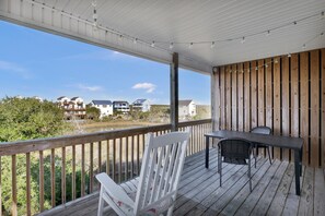 Outdoor dining - 421 N. New River Units A and B (surf city)