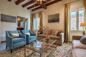 Living area - Ca' Barbarina Apartments (Venice)