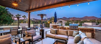 Peak View Paradise: Sports court, Lush grounds & more!