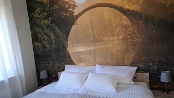 8 Schlafzimmer, Bügeleisen/Bügelbrett, Reisekinderbett, kostenloses WLAN