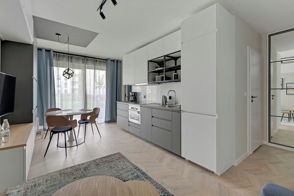 Leilighet – classic, bakgårdsutsikt | Oppholdsrom