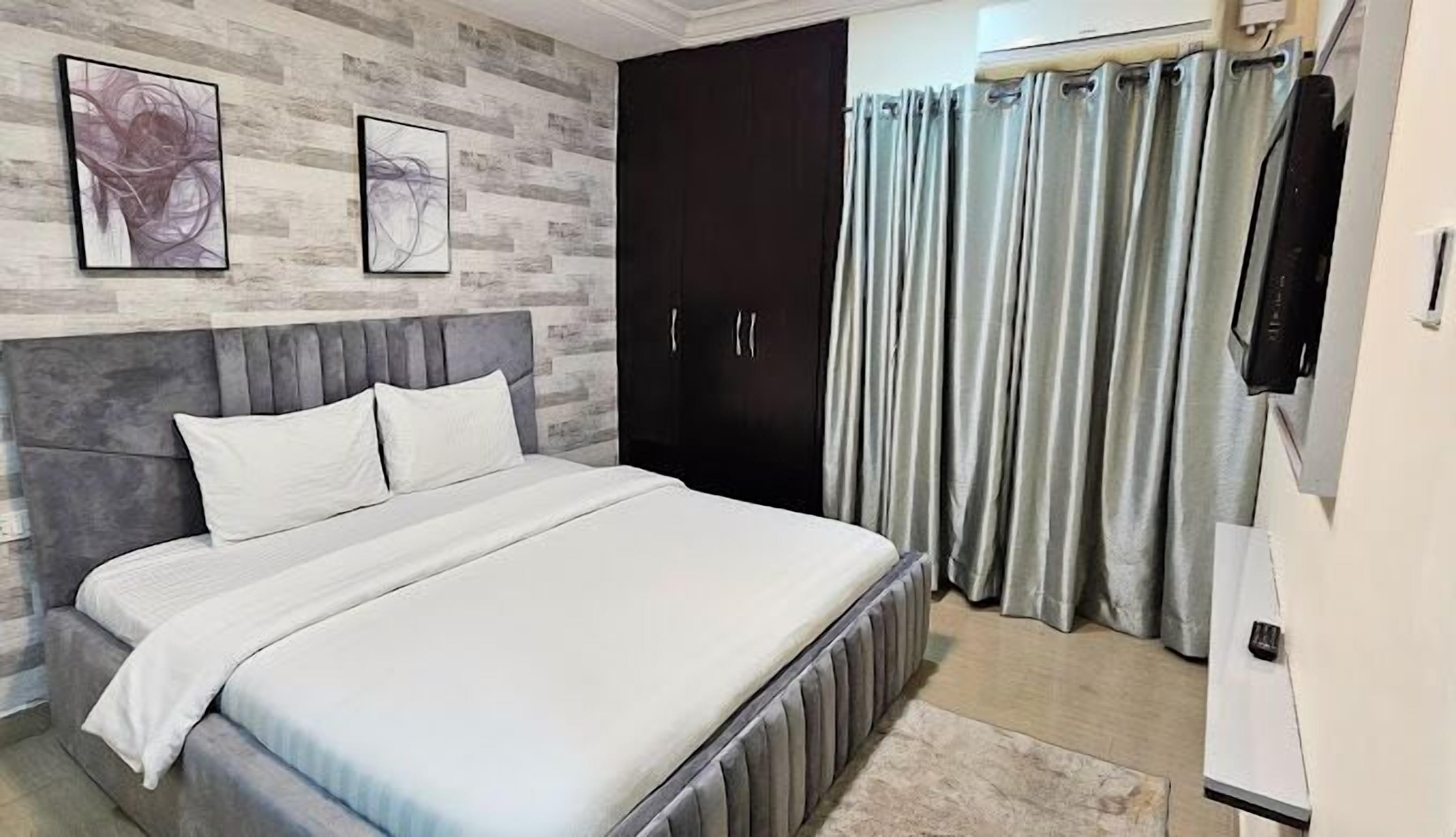 Economy Apartment, Balcony, City View | 1 bedroom, desk, laptop workspace, blackout curtains