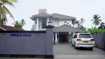 Façade de l’hébergement