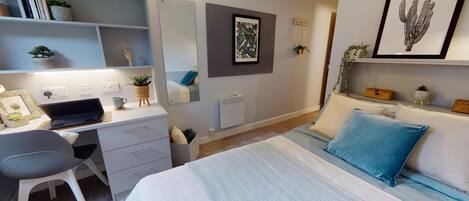 Yhden hengen huone, tupakointi kielletty | Pimennysverhot, ilmainen Wi-Fi, vuodevaatteet