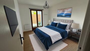 6 slaapkamers, een strijkplank/strijkijzer, wifi, beddengoed