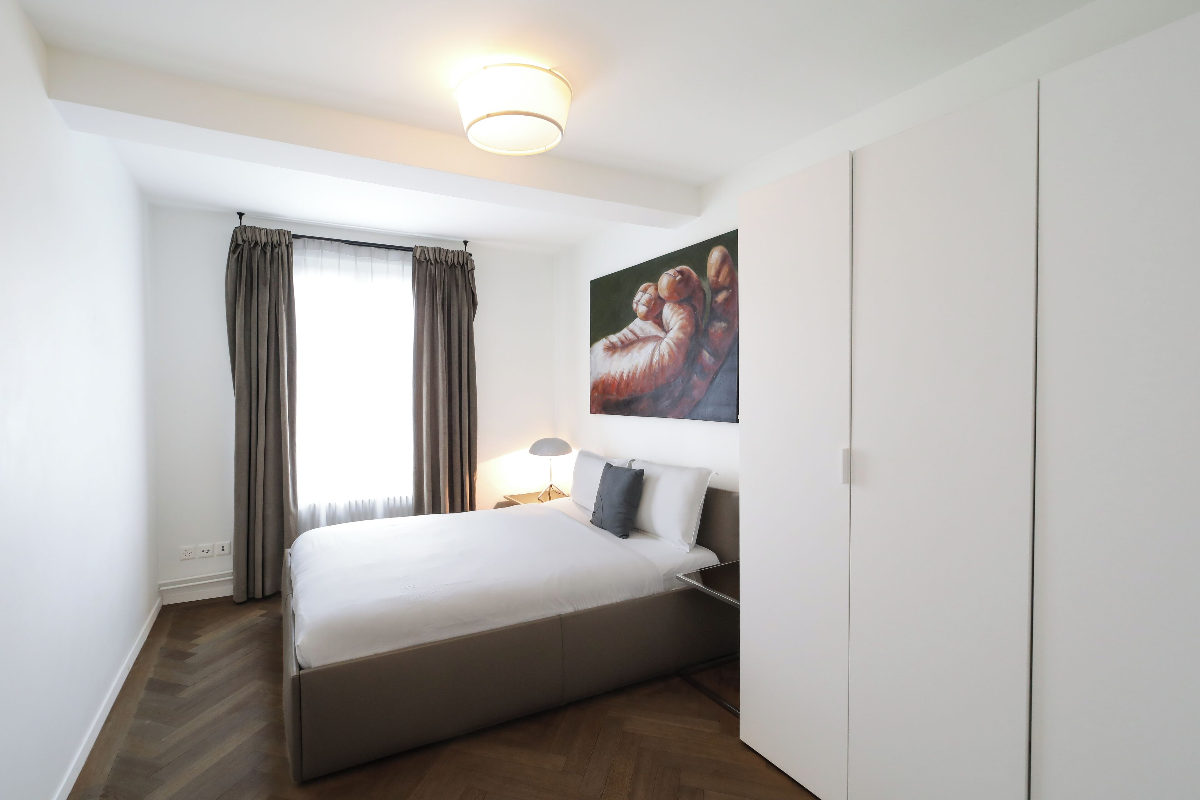 Two Bedroom Grand, Balcony, Kitchen -Standard | 2 bedrooms, desk, laptop workspace, iron/ironing board
