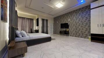 Economy Apartment, Balcony, City View | 1 bedroom, desk, laptop workspace, blackout drapes