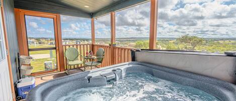 Baignoire à remous extérieure