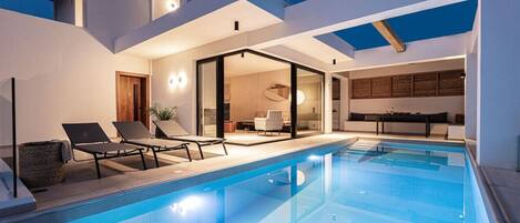 Piscine chauffée