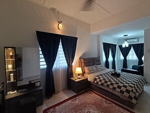 1 soverom, strykejern/-brett og wi-fi