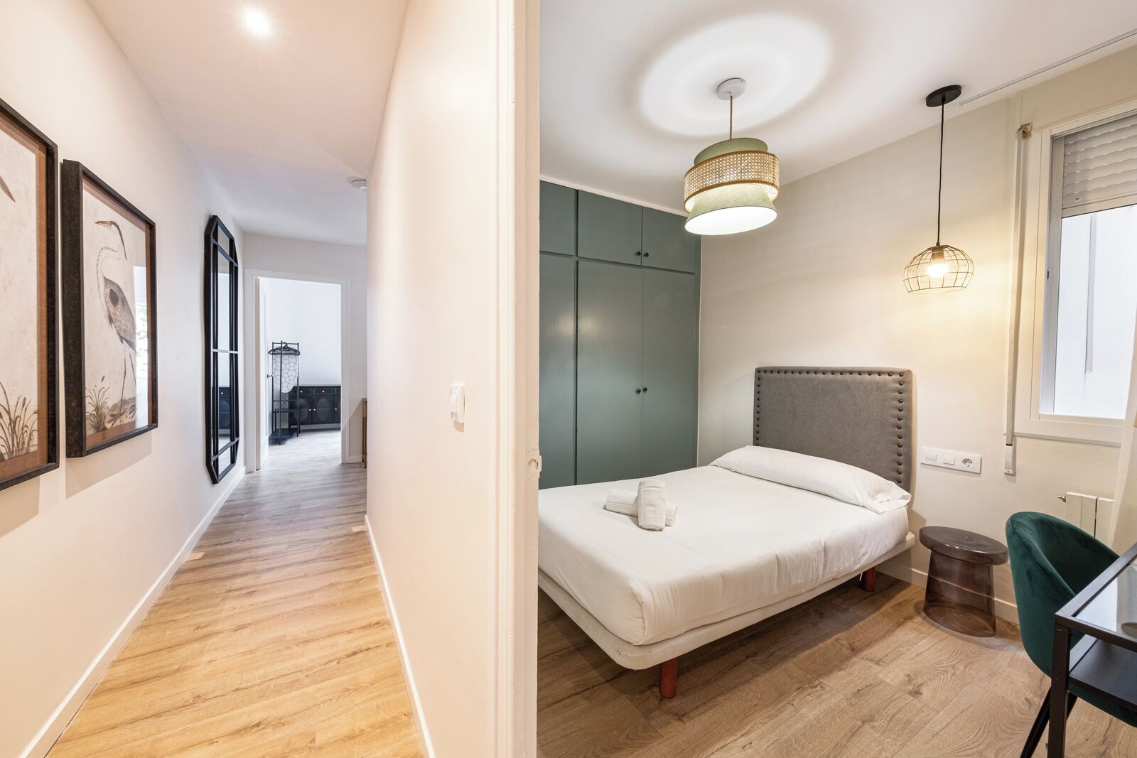 Appartement, 4 slaapkamers | Een bureau, een strijkplank/strijkijzer, babybedden (toeslag)