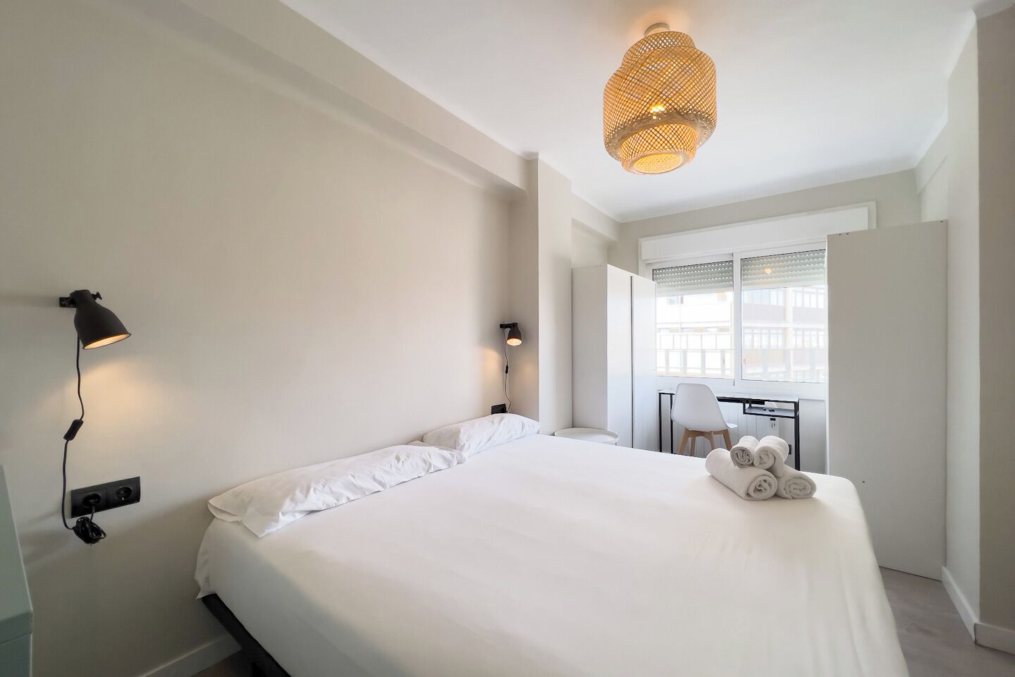 Family Apartment, City View | Desk, cribs/infant beds, free WiFi, bed sheets