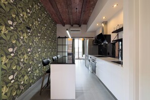 Családi apartman, erkély, kilátással a városra | Belső rész