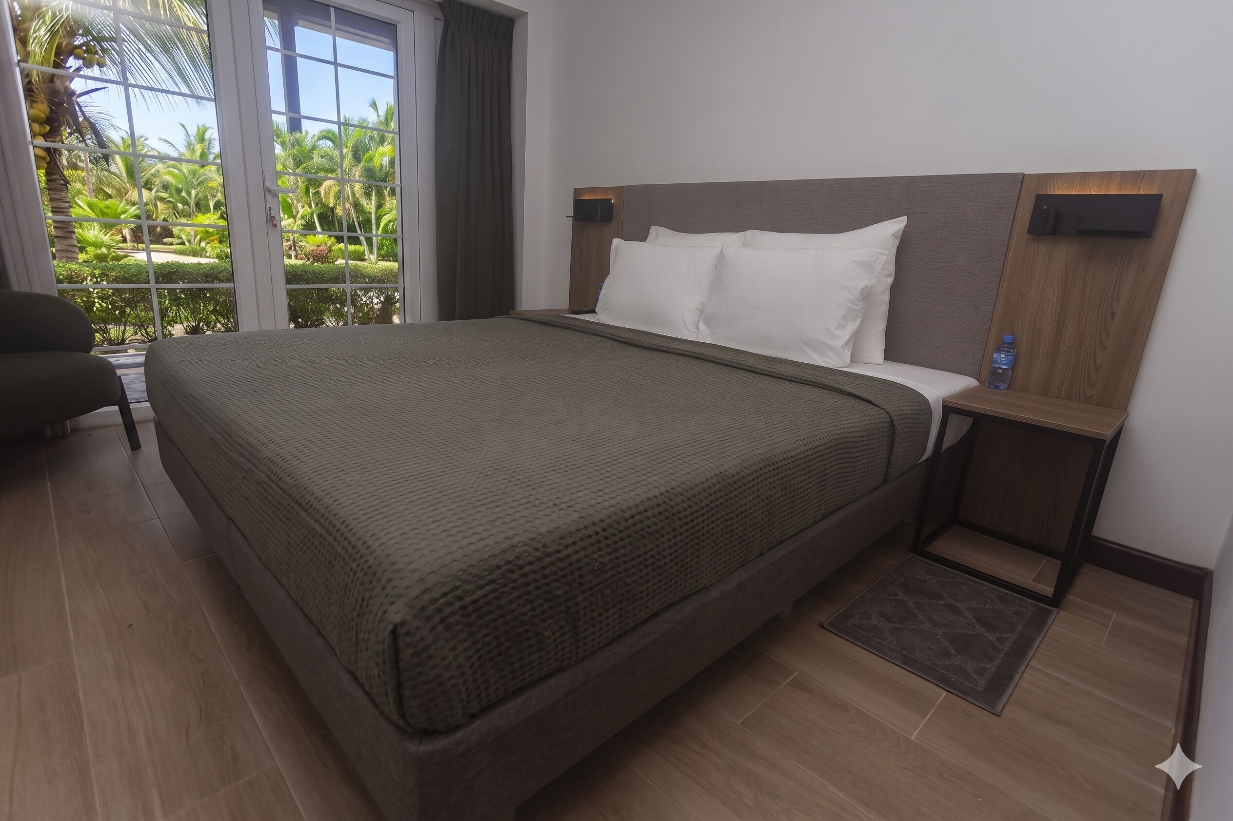 Superior Double Room, Lanai | In-room safe, desk, free WiFi, bed sheets