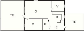 Ferienhaus | Grundriss