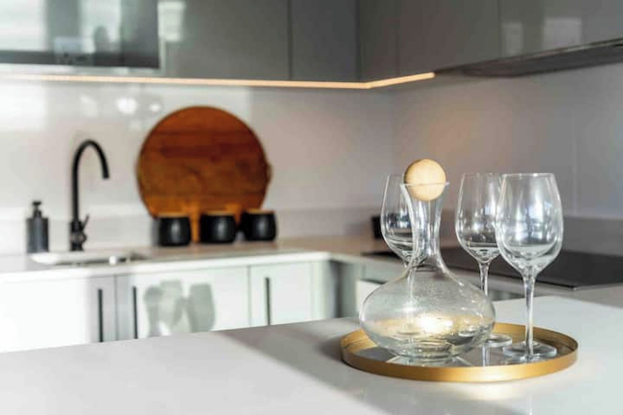 Microwave, oven, dishwasher, toaster