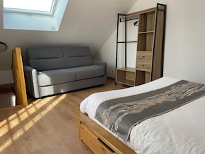 1 chambre, Wi-Fi, draps fournis