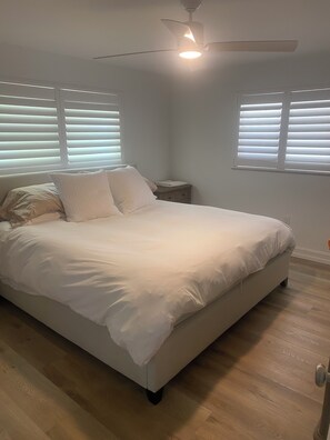 2 bedrooms, free WiFi, bed sheets, wheelchair access