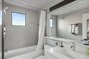 Handdoeken, zeep, toiletpapier