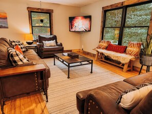 スマートテレビ、暖炉